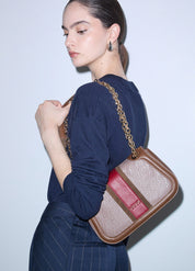 Liu Jo M Crossbody Bag Monogram Logo