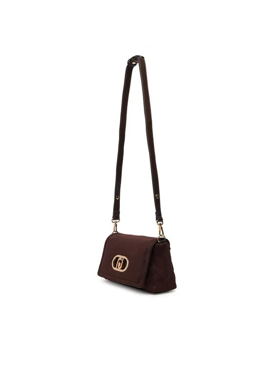 Borsa a spalla LaPuffy M in microfibra Liu Jo