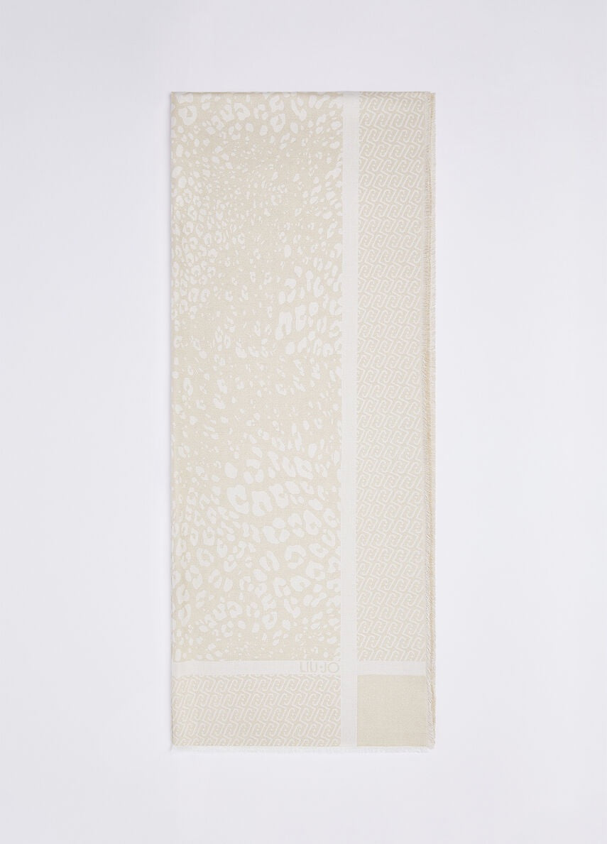 Stola Jacquard Animalier Liu Jo