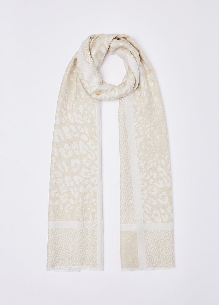 Stola Jacquard Animalier Liu Jo
