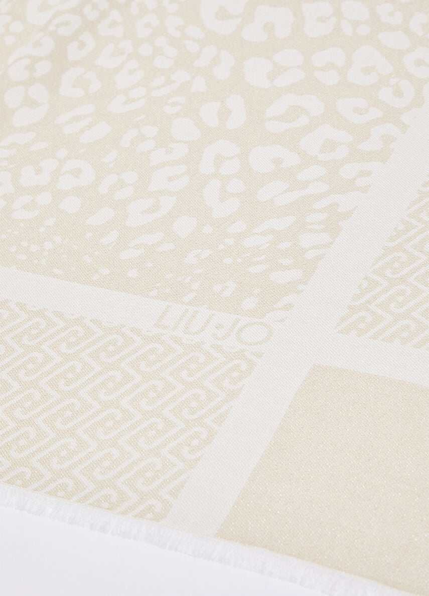 Stola Jacquard Animalier Liu Jo