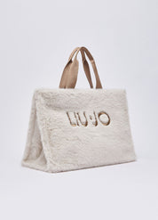 Borsa a mano L Fake Fur Liu Jo