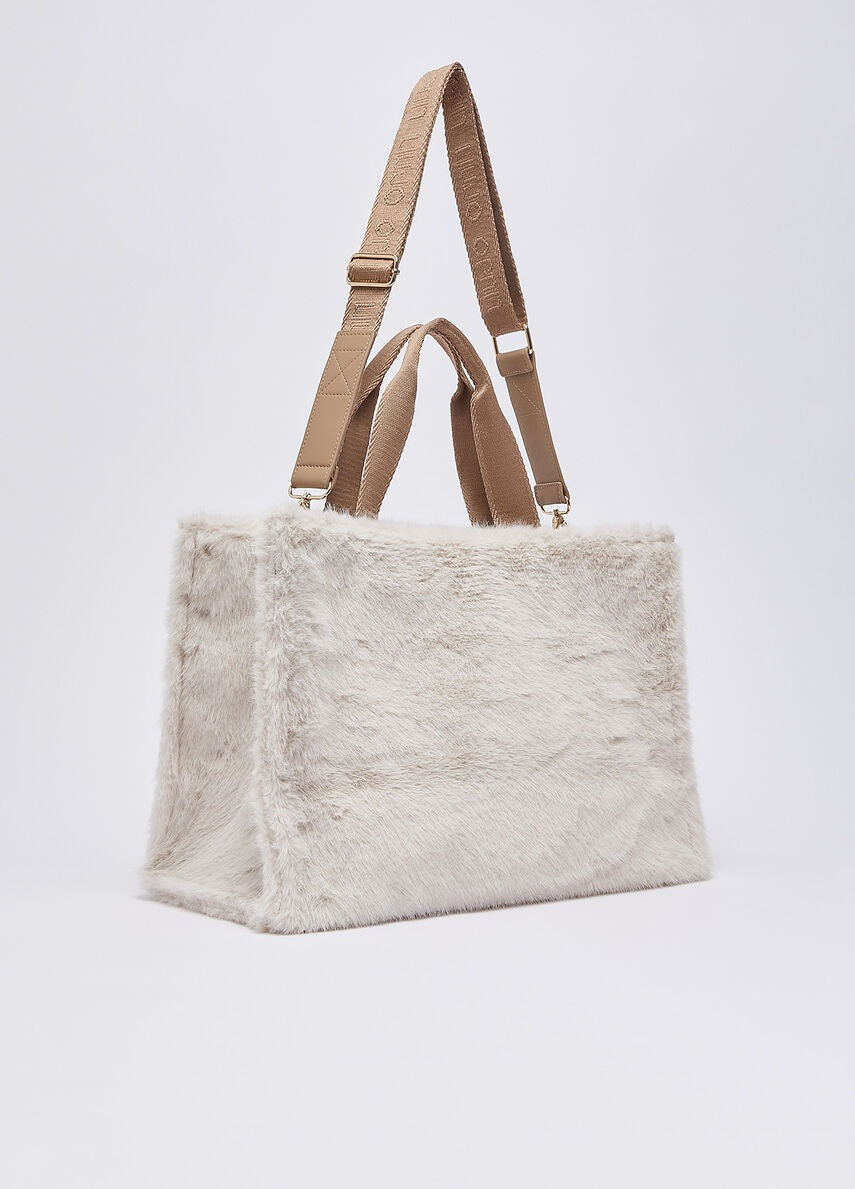 Borsa a mano L Fake Fur Liu Jo