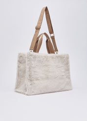Borsa a mano L Fake Fur Liu Jo
