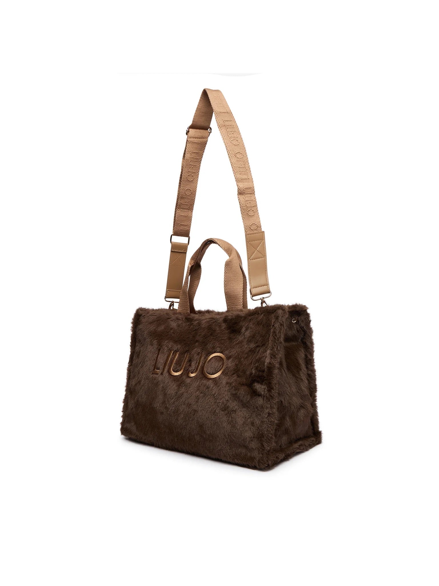 Borsa a mano L Fake Fur Liu Jo
