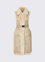 Gilet double-face effetto montone Liu Jo