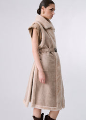 Gilet double-face effetto montone Liu Jo