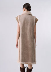 Gilet double-face effetto montone Liu Jo