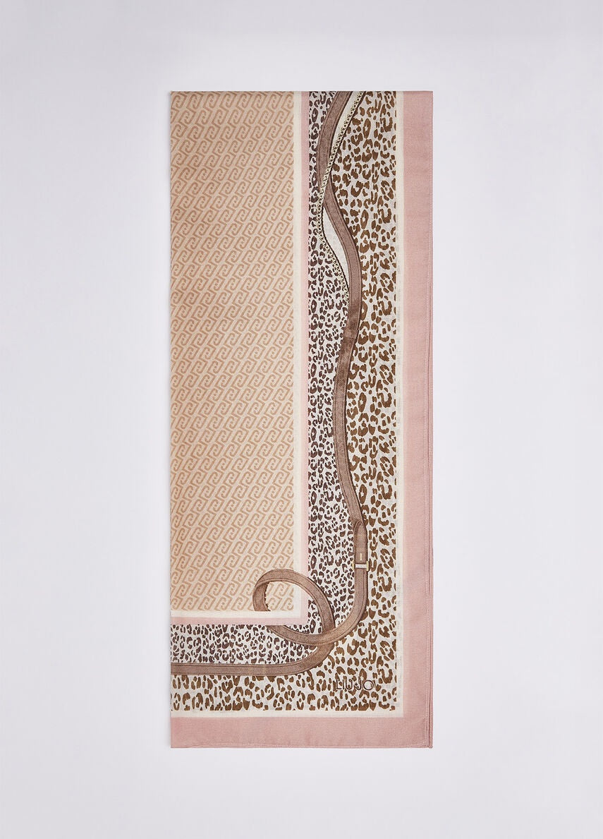 Liu Jo animal print stole