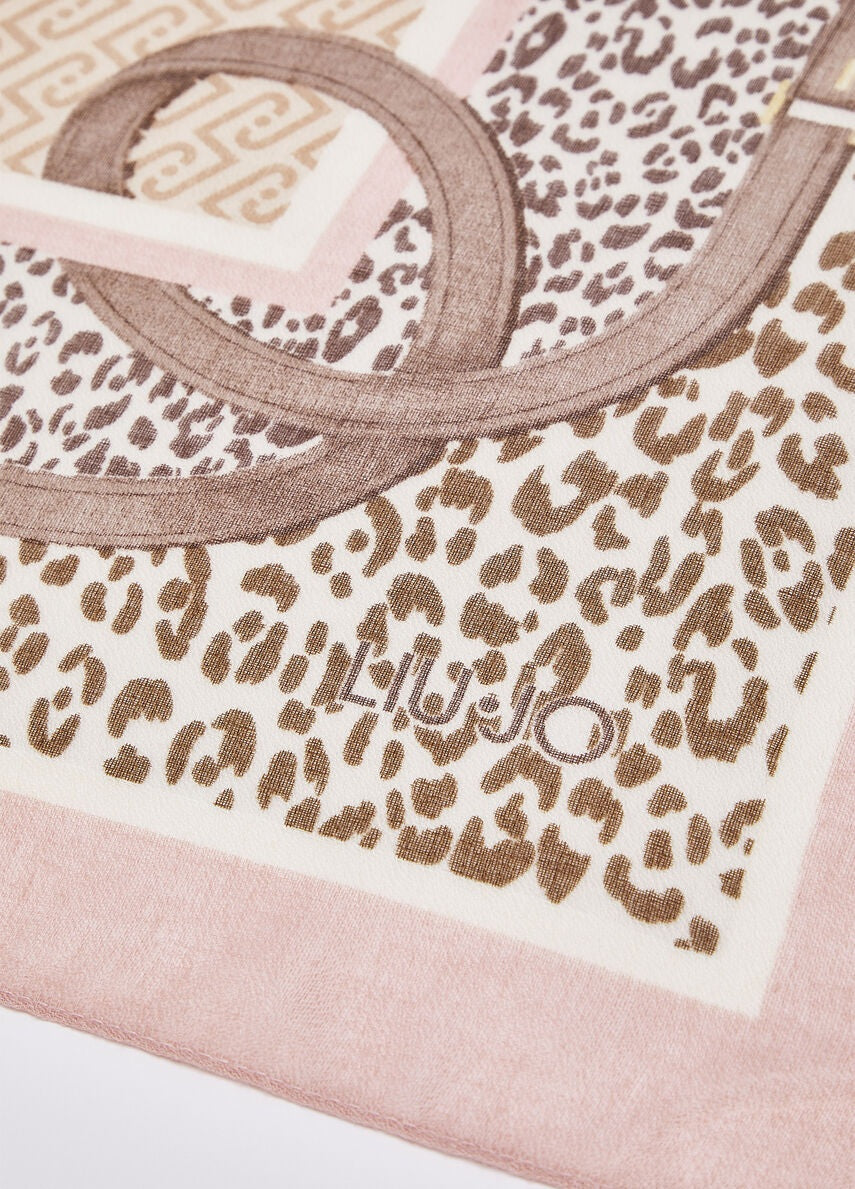 Liu Jo animal print stole