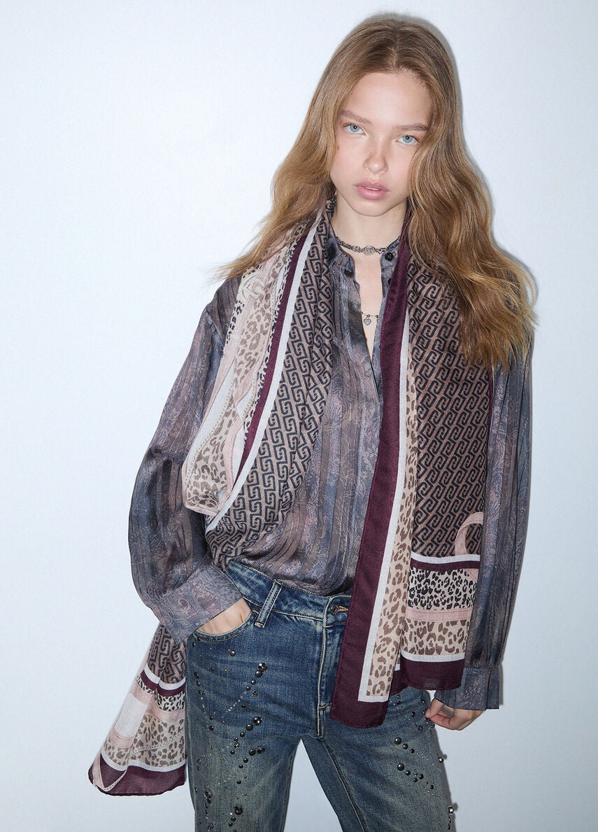 Liu Jo animal print stole