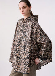 Poncho packable monogram Liu Jo