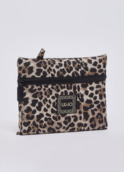 Poncho packable monogram Liu Jo