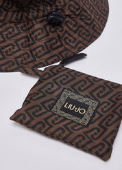Cloche in nylon monogram Liu Jo