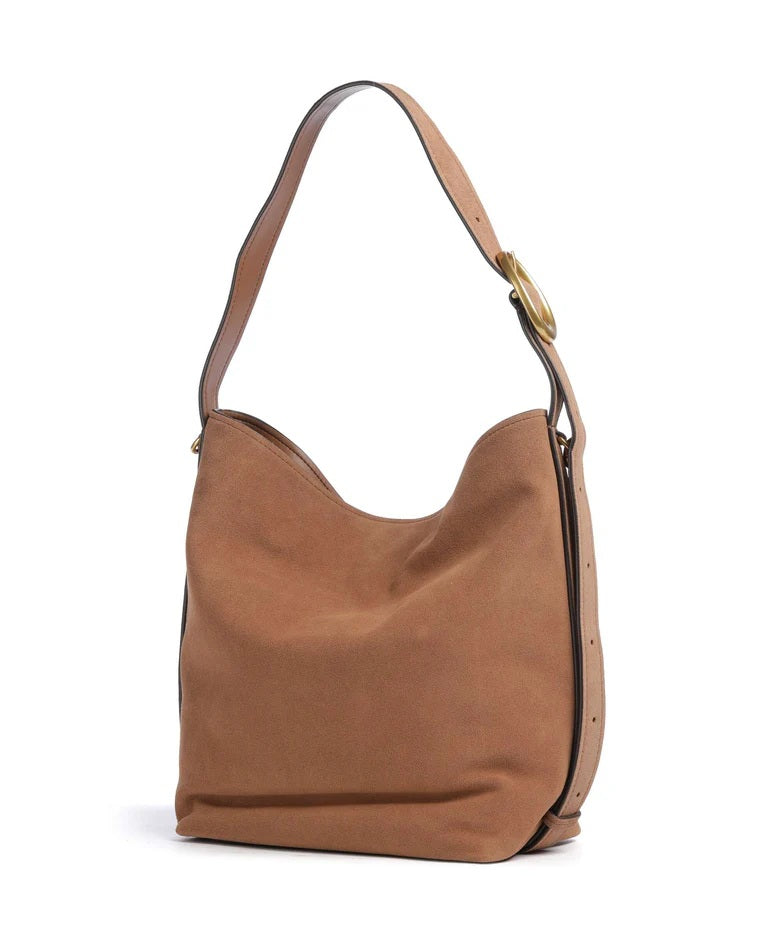 Michael Kors Nolita Large suede shoulder bag