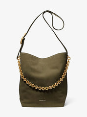 Borsa a spalla Nolita Large in pelle scamosciata Michael Kors