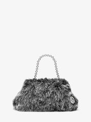 Borsa Clutch Goldie Large Faux Fur Michael Kors