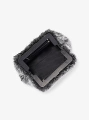 Borsa Clutch Goldie Large Faux Fur Michael Kors