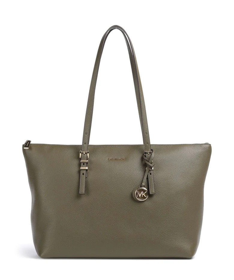 Michael Kors Quinn Large Leather Tote Bag