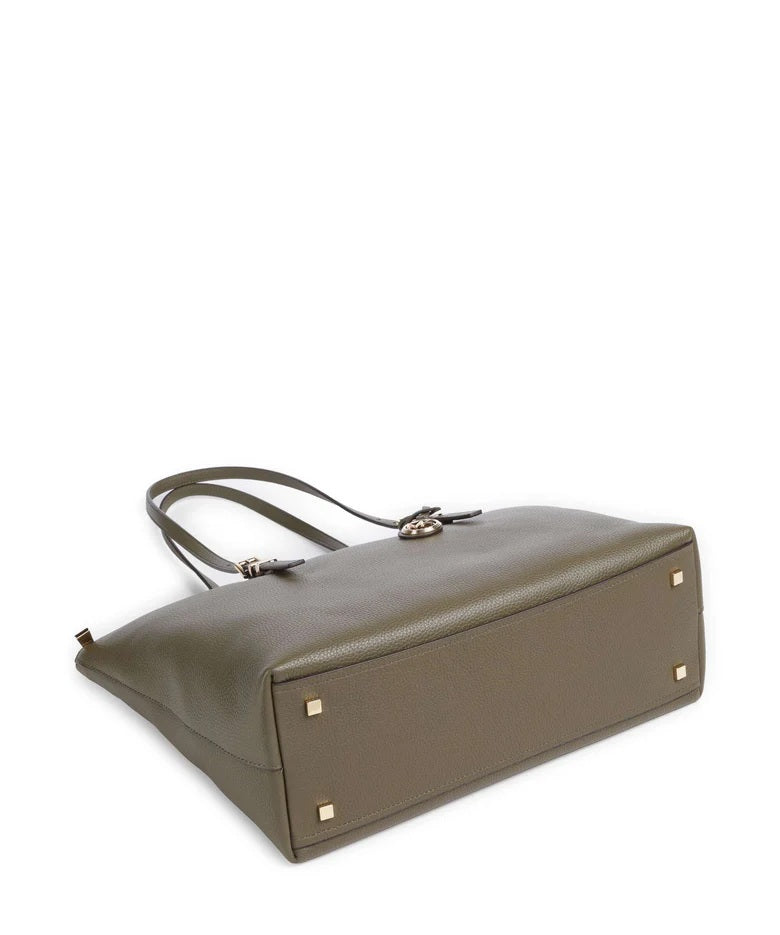 Michael Kors Quinn Large Leather Tote Bag