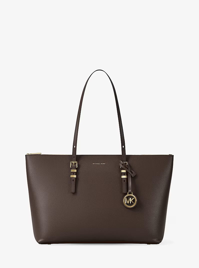 Borsa Quinn Large Tote in pelle Michael Kors