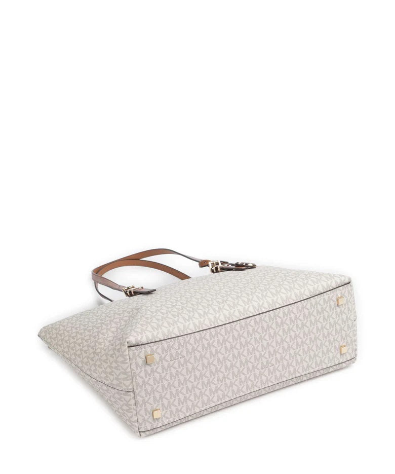 Michael Kors Quinn Large Logo-Print Canvas Tote Bag