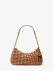 Borsa a spalla Nolita Medium in pelle intrecciata Michael Kors