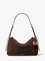 Borsa a spalla Nolita Medium in pelle scamosciata Michael Kors