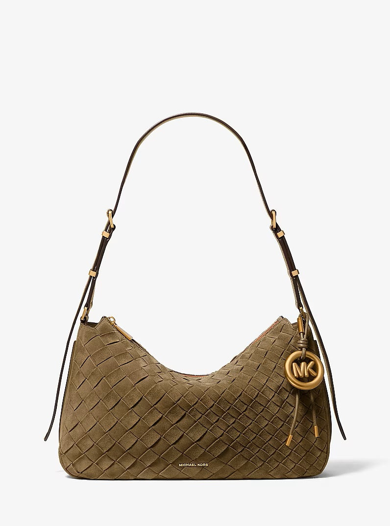 Borsa a spalla Nolita Medium in pelle scamosciata Michael Kors