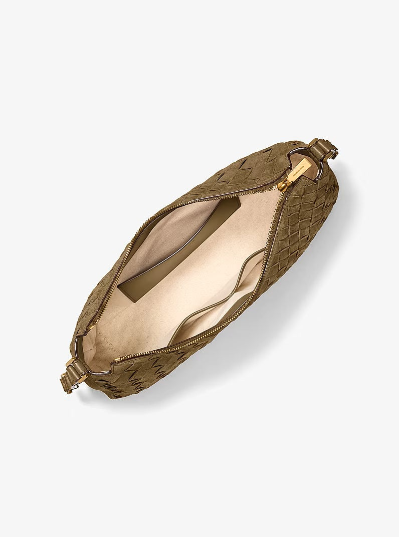 Borsa a spalla Nolita Medium in pelle scamosciata Michael Kors
