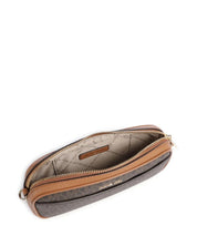 May Small shoulder bag in Michael Kors logo-print canvas