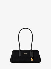 Borsa a spalla Laila Small in pelle scamosciata Michael Kors