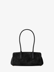 Borsa a spalla Laila Small in pelle scamosciata Michael Kors