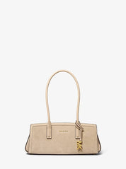 Borsa a spalla Laila Small in pelle scamosciata Michael Kors