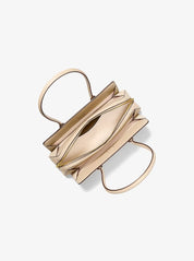 Borsa a spalla Laila Small in pelle scamosciata Michael Kors