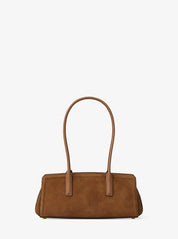 Borsa a spalla Laila Small in pelle scamosciata Michael Kors