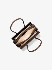 Borsa a spalla Laila Small in pelle scamosciata Michael Kors