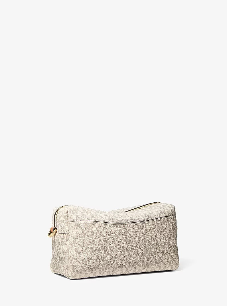 Borsa a spalla Bryant Small in tela con stampa logo Michael Kors