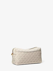 Borsa a spalla Bryant Small in tela con stampa logo Michael Kors