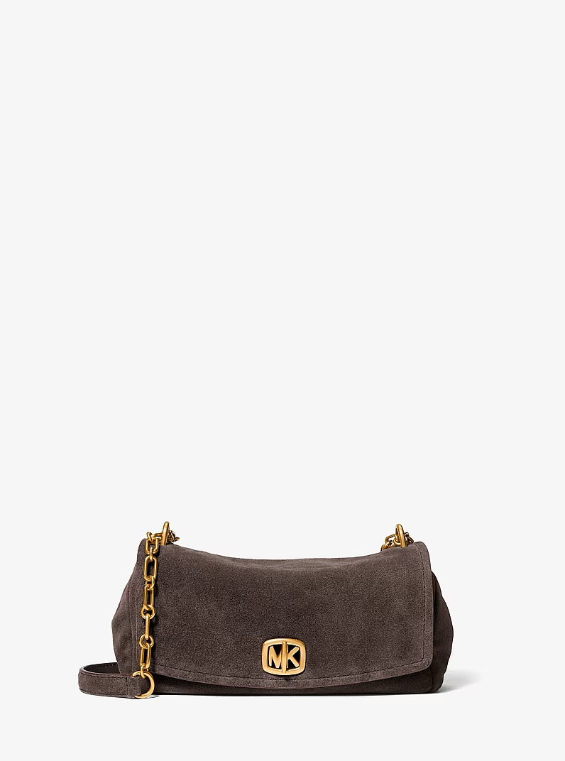 Borsa a spalla Bryant Small in pelle scamosciata Michael Kors