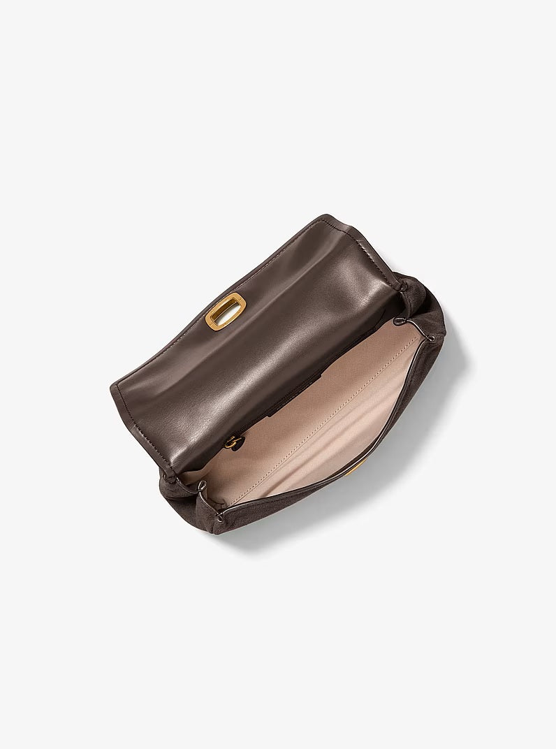 Borsa a spalla Bryant Small in pelle scamosciata Michael Kors