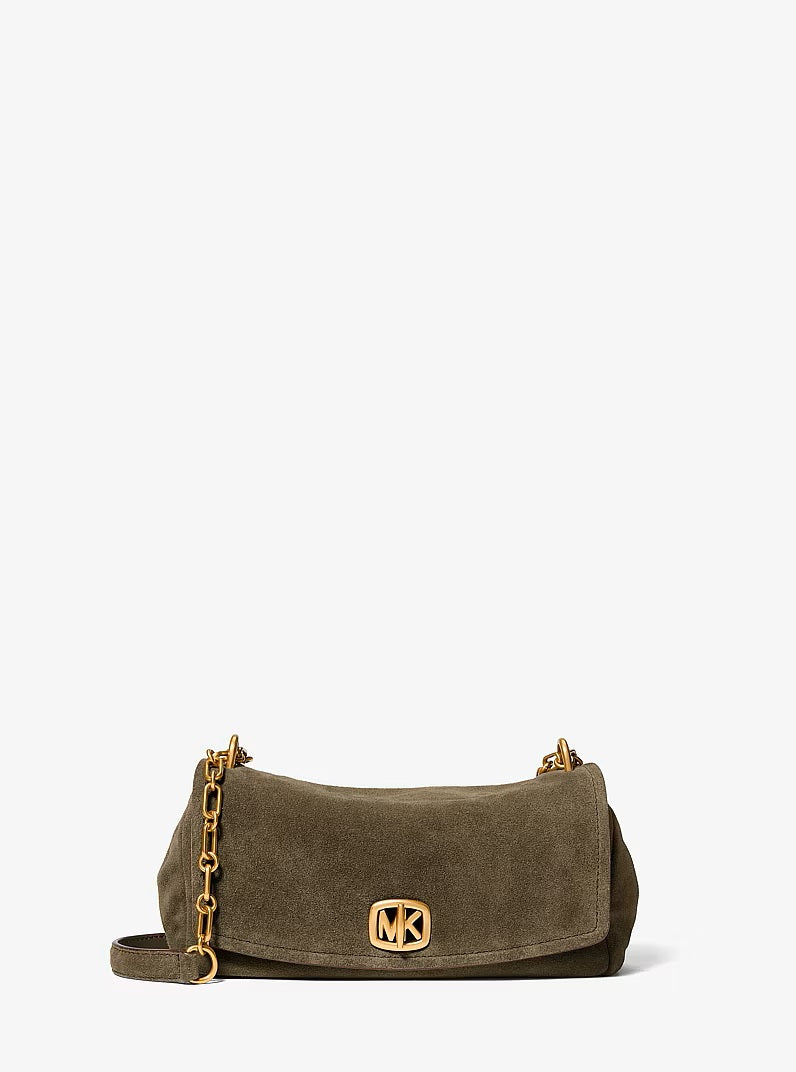 Borsa a spalla Bryant Small in pelle scamosciata Michael Kors
