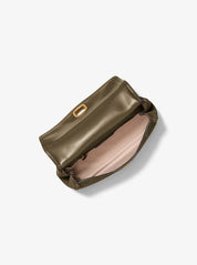 Michael Kors Bryant Small Suede Shoulder Bag