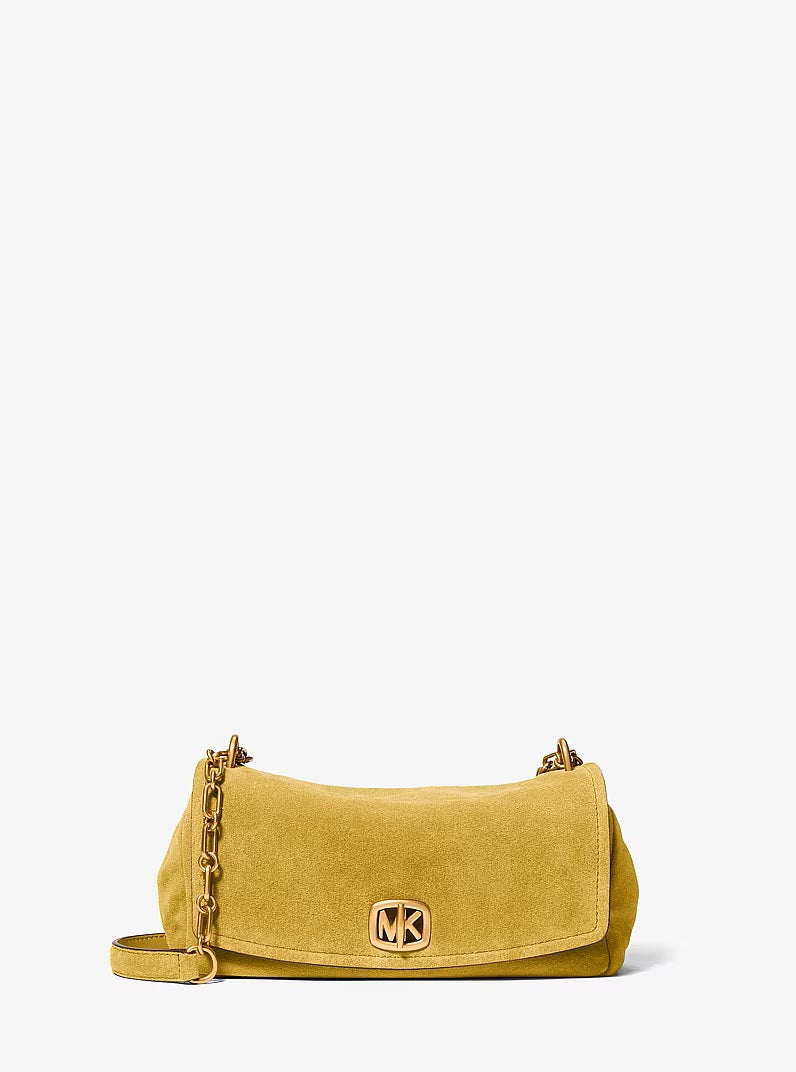 Borsa a spalla Bryant Small in pelle scamosciata Michael Kors