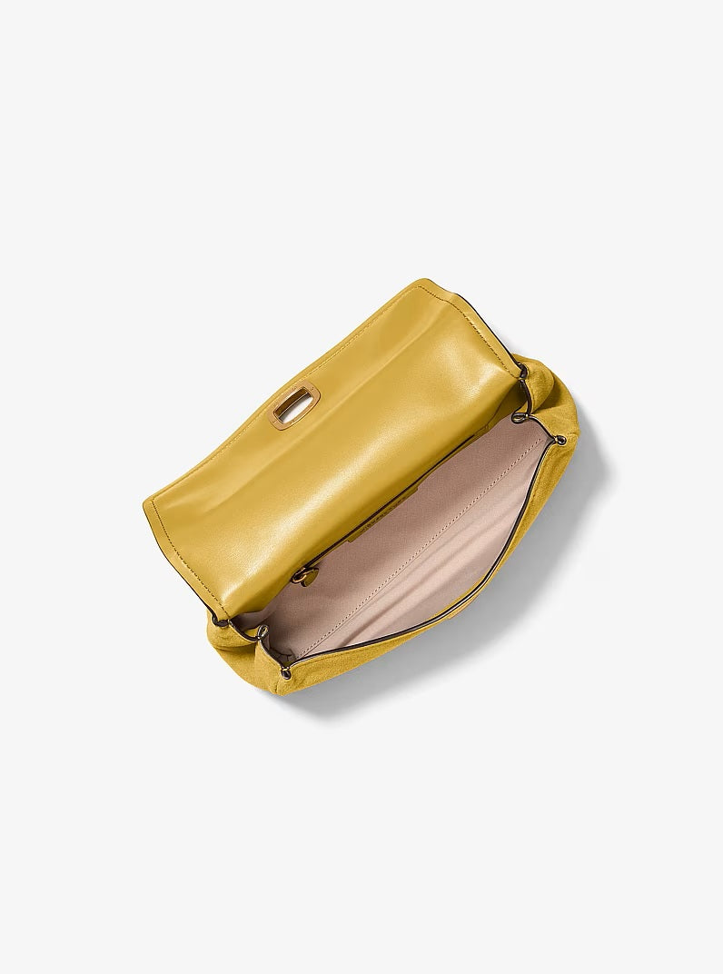 Borsa a spalla Bryant Small in pelle scamosciata Michael Kors