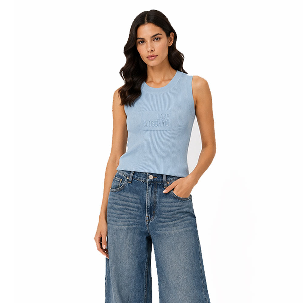 Love Moschino Ribbed Top