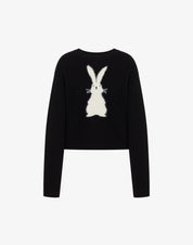 Love Moschino intarsia wool pullover
