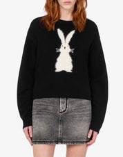 Love Moschino intarsia wool pullover