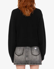 Love Moschino intarsia wool pullover
