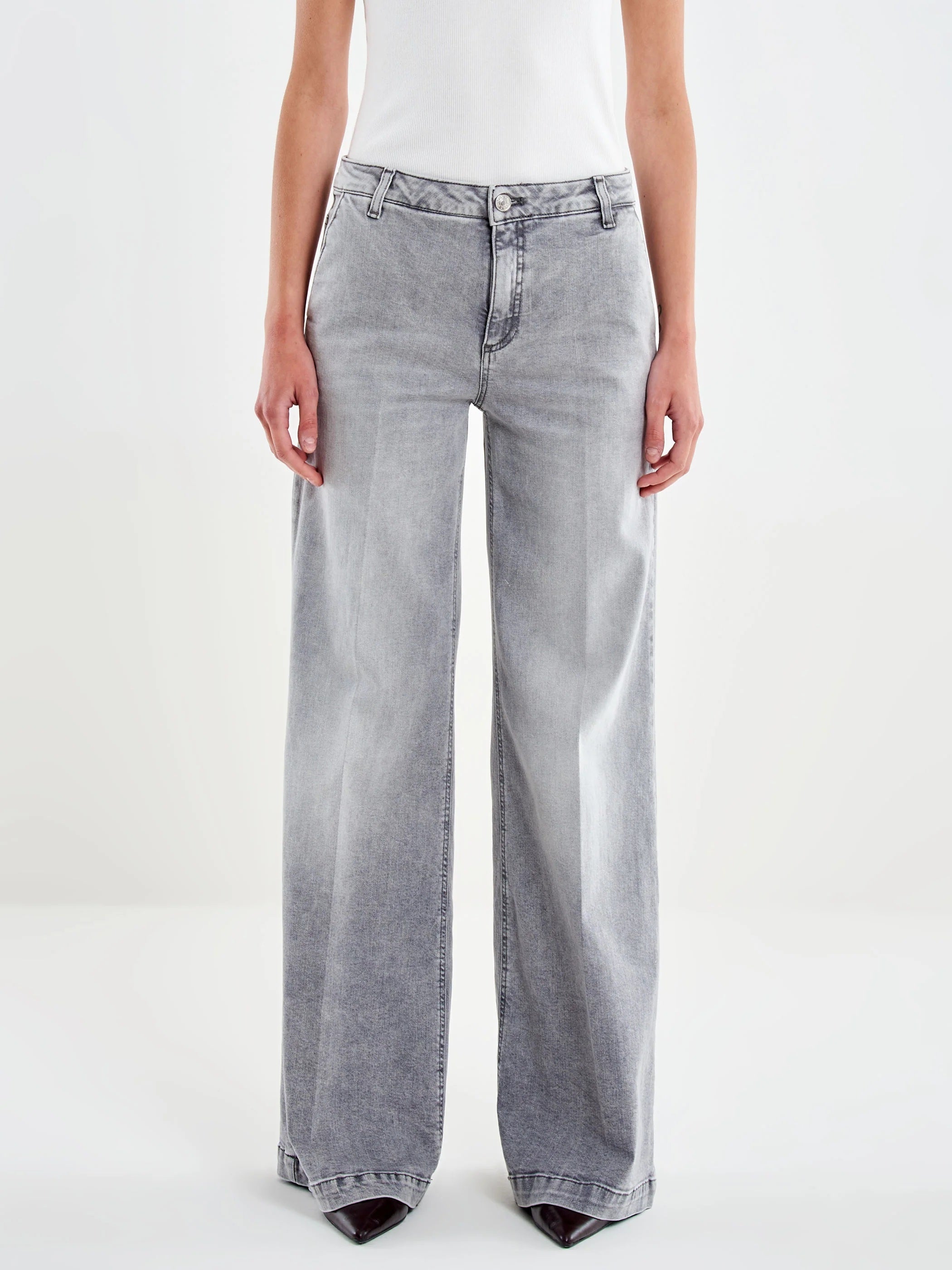 Jeans Elena Weites Bein Vicolo